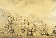 Battle of the Sound, 1658. Willem van de Velde the Elder